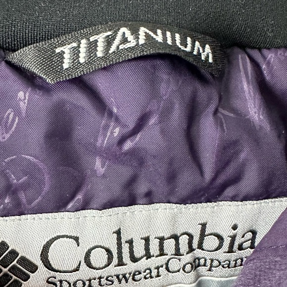 Columbia Tie Dye Print Titanium Snowboard Jacket Coat - Picture 9 of 15
